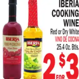 Bravo Supermarkets IBERIA COOKING WINE offer