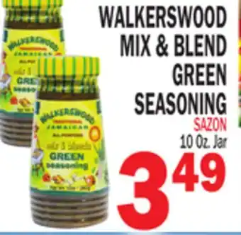 Bravo Supermarkets WALKERSWOOD MIX & BLEND GREEN SEASONING offer