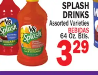 Bravo Supermarkets V8 SPLASH DRINKS offer