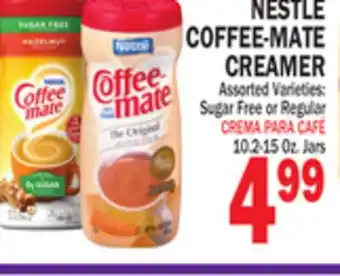 Bravo Supermarkets NESTLE COFFEE-MATE CREAMER offer