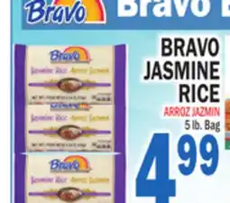 Bravo Supermarkets BRAVO JASMINE RICE offer