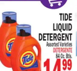 Bravo Supermarkets TIDE LIQUID DETERGENT offer