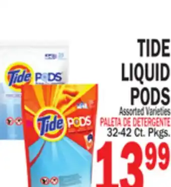 Bravo Supermarkets TIDE LIQUID PODS offer