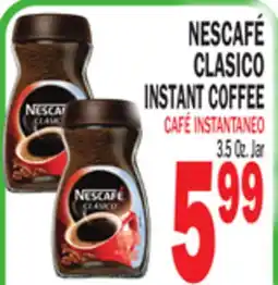 Bravo Supermarkets NESCAFÉ CLASICO INSTANT COFFEE offer