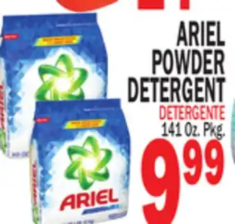 Bravo Supermarkets ARIEL POWDER DETERGENT offer