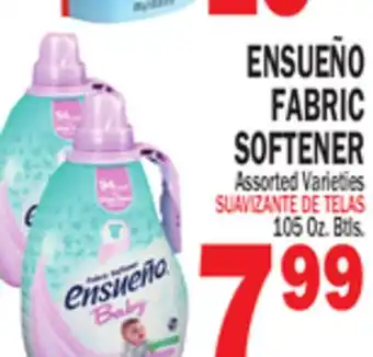 Bravo Supermarkets ENSUEÑO FABRIC SOFTENER offer