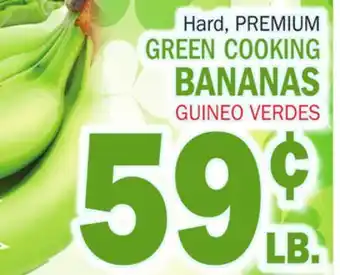 Bravo Supermarkets GREEN COOKING BANANAS offer