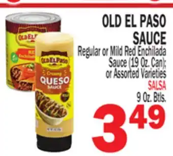 Bravo Supermarkets OLD EL PASO SAUCE offer