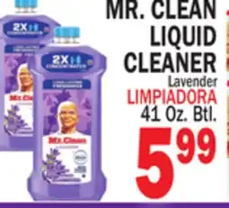 Bravo Supermarkets MR. CLEAN LIQUID CLEANER offer