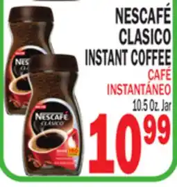 Bravo Supermarkets NESCAFÉ CLASICO INSTANT COFFEE offer