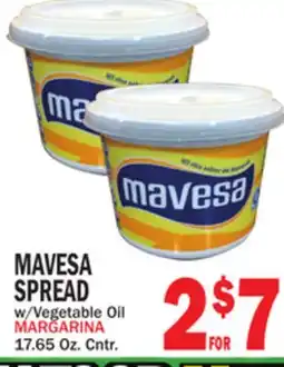 Bravo Supermarkets MAVESA SPREAD offer