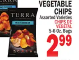 Bravo Supermarkets VEGETABLE CHIPS offer