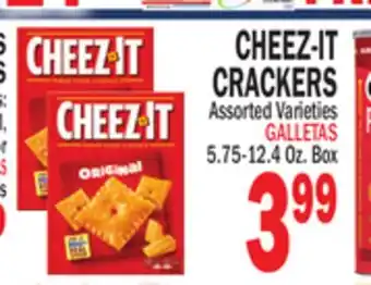 Bravo Supermarkets CHEEZ-IT CRACKERS offer