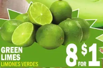 Bravo Supermarkets GREEN LIMES offer