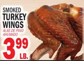 Bravo Supermarkets SMOKED TURKEY WINGS offer