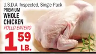 Bravo Supermarkets PREMIUM WHOLE CHICKEN offer