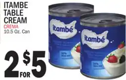 Bravo Supermarkets ITAMBE TABLE CREAM offer