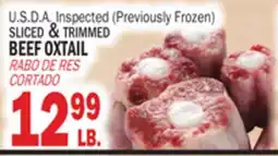 Bravo Supermarkets SLICED & TRIMMED BEEF OXTAIL offer