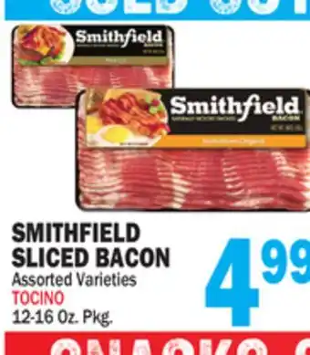 Bravo Supermarkets SMITHFIELD SLICED BACON offer