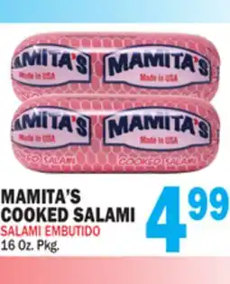 Bravo Supermarkets MAMITA'S COOKED SALAMI offer