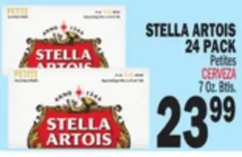 Bravo Supermarkets STELLA ARTOIS 24 PACK offer