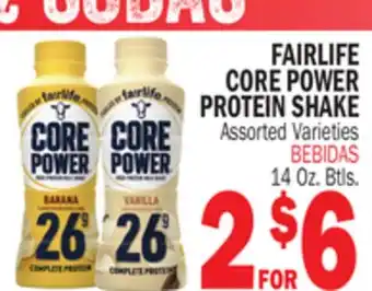 Bravo Supermarkets FAIRLIFE CORE POWER PROTEIN SHAKE offer