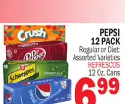 Bravo Supermarkets PEPSI 12 PACK offer