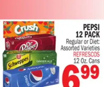 Bravo Supermarkets PEPSI 12 PACK offer