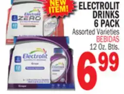 Bravo Supermarkets ELECTROLIT DRINKS 6 PACK offer