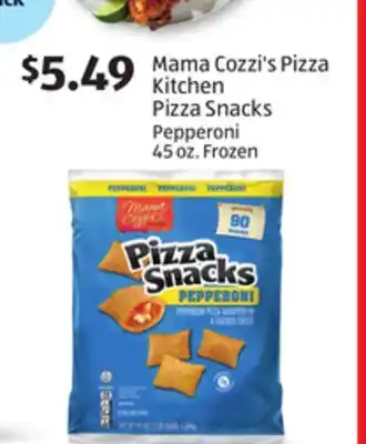 Aldi Mama Cozzi's Pizza Kitchen Pizza Snacks offer