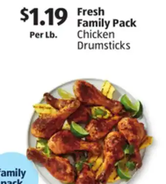 Aldi Fresh Family Pack Chicken Drumsticks offer