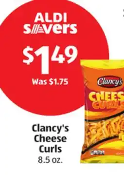 Aldi Clancy's Cheese Curls offer