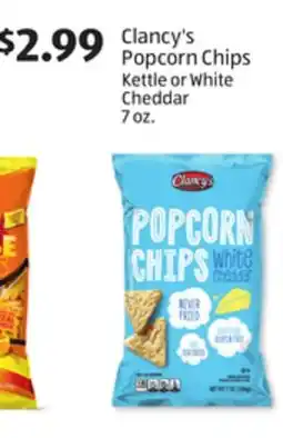 Aldi Clancy's Popcorn Chips offer