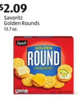 Aldi Savoritz Golden Rounds offer