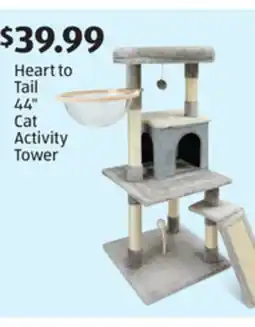 Aldi Heart to Tail 44 Cat Activity Tower offer