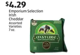 Aldi Emporium Selection Irish Cheddar offer