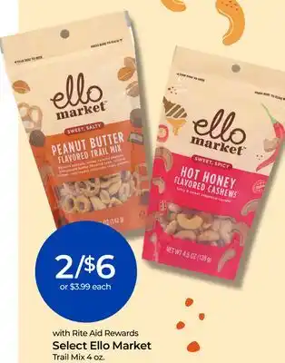 Rite Aid Select Ello Market Trail Mix offer