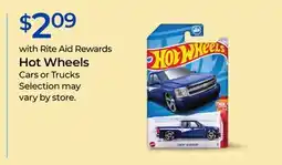 Rite Aid Hot Wheels Cars or Trucks offer