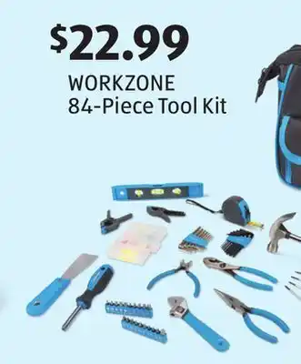 Aldi WORKZONE 84-Piece Tool Kit offer