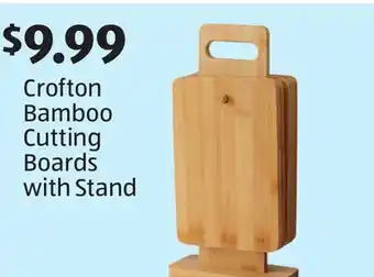 Aldi Crofton Bamboo Cutting Boards with Stand offer