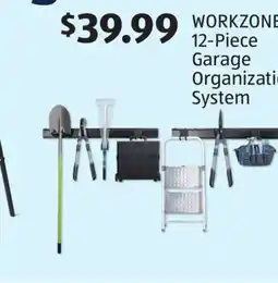 Aldi WORKZONE 12-Piece Garage Organization System offer