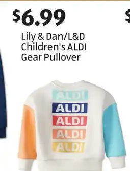 Aldi Lily & Dan/L&D Children's ALDI Gear Pullover offer