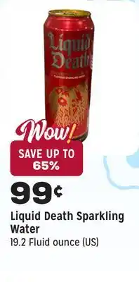 Grocery Outlet Sparkling Water offer