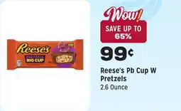 Grocery Outlet Pb Cup W Pretzels offer