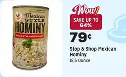 Grocery Outlet Mexican Hominy offer