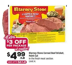 Grocery Outlet Blarney Stone Corned Beef Brisket offer