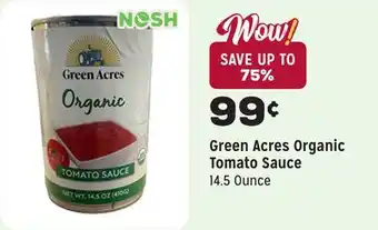 Grocery Outlet Organic Tomato Sauce offer