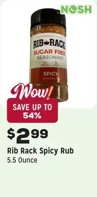 Grocery Outlet Spicy Rub offer