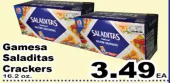 Superior Grocers Gamesa Saladitas Crackers offer