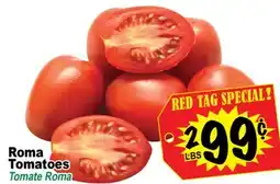 Superior Grocers Roma Tomatoes offer